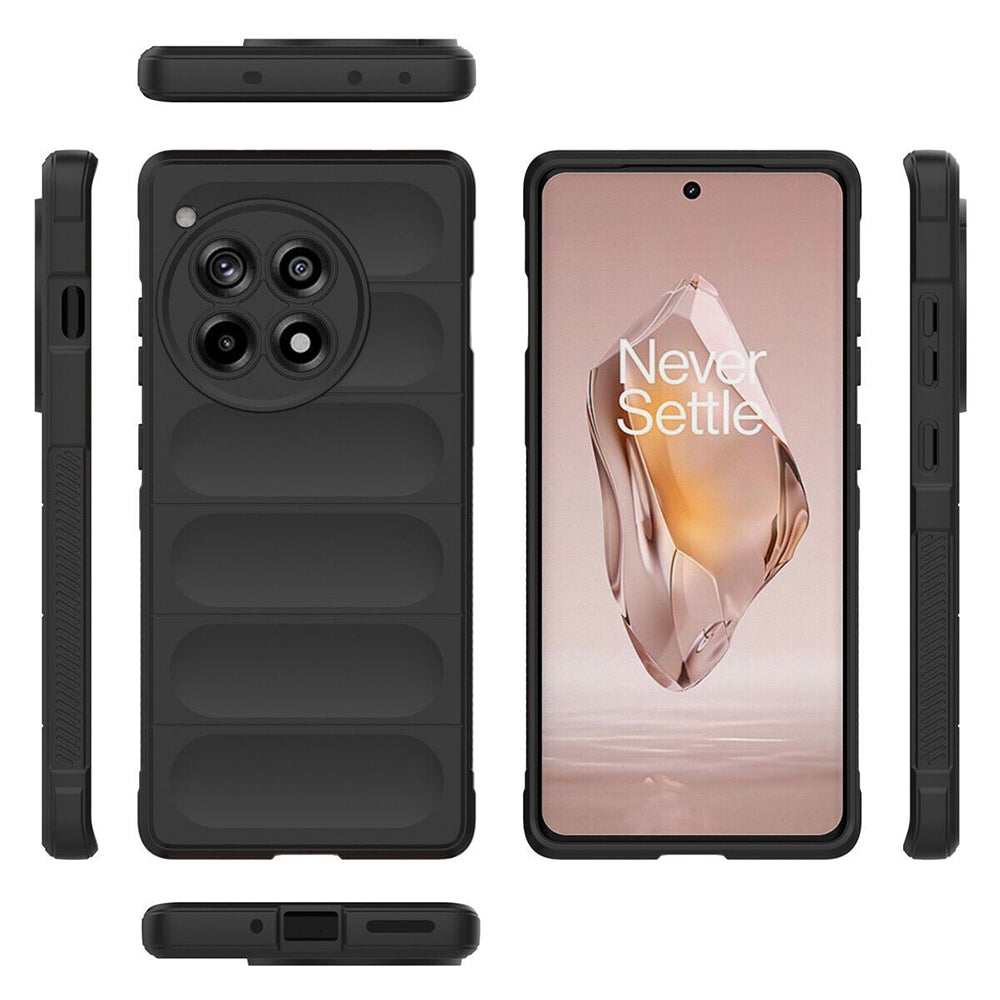Θήκη Σιλικόνης - OnePlus 12R - Techsuit Magic Shield - Black (5949419114104)