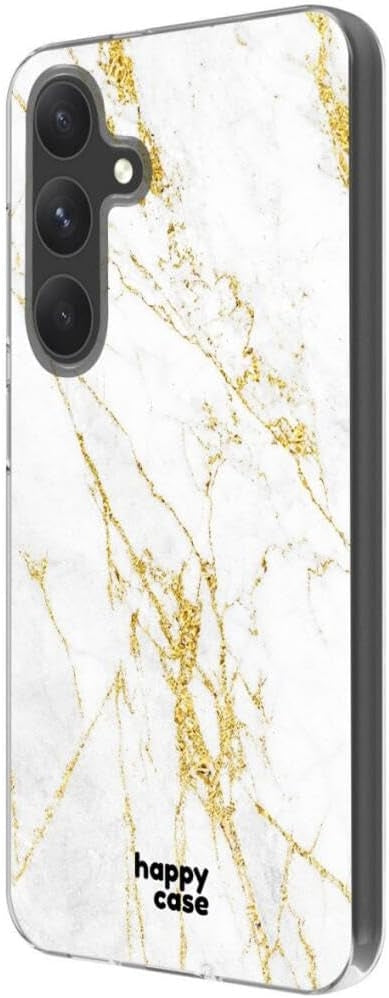 Θήκη Σιλικόνης - Samsung Galaxy S24 - HappyCase - Marble Print (8719246442391)