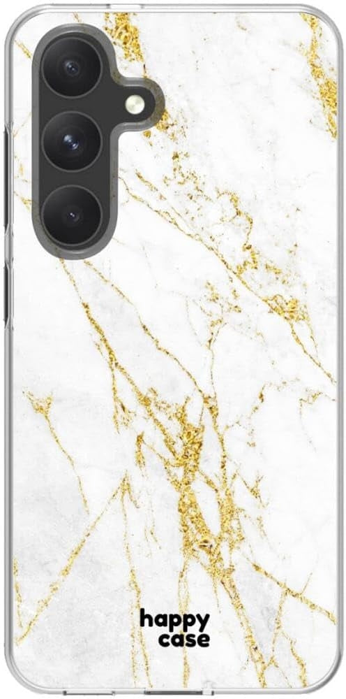 Θήκη Σιλικόνης - Samsung Galaxy S24 - HappyCase - Marble Print (8719246442391)
