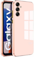 Θήκη Σιλικόνης - Samsung Galaxy S24 Plus - Bodycell Gold Plated - Pink (5206015074219)