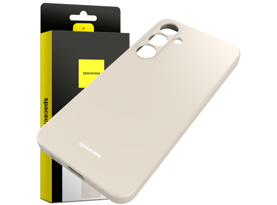 Θήκη Σιλικόνης - Samsung Galaxy S24 Plus - Spacecase Silicone Case - Bone (5905719106584)