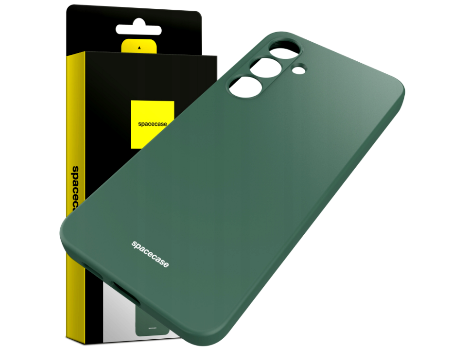 Θήκη Σιλικόνης - Samsung Galaxy S24 Plus - Spacecase Silicone Case - Dark Green (5905719106591)