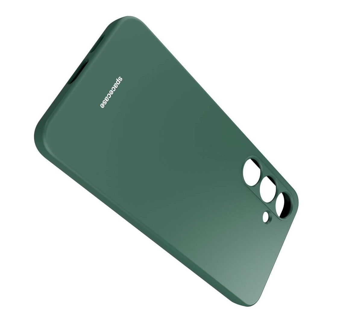 Θήκη Σιλικόνης - Samsung Galaxy S24 Plus - Spacecase Silicone Case - Dark Green (5905719106591)