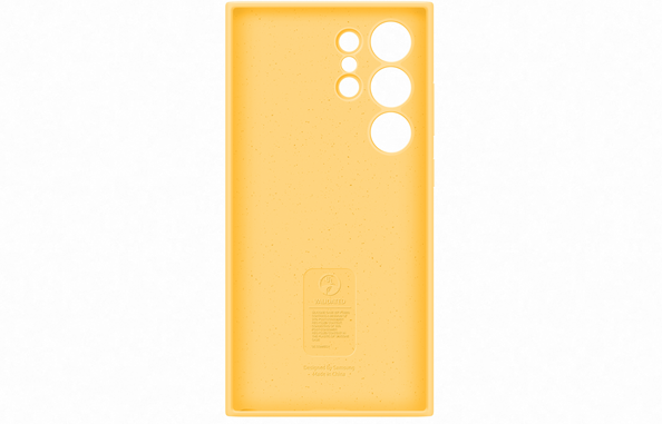 Θήκη Σιλικόνης - Samsung Galaxy S24 Ultra - Official Samsung Silicone Case - Yellow (EF-PS928TYEGWW)
