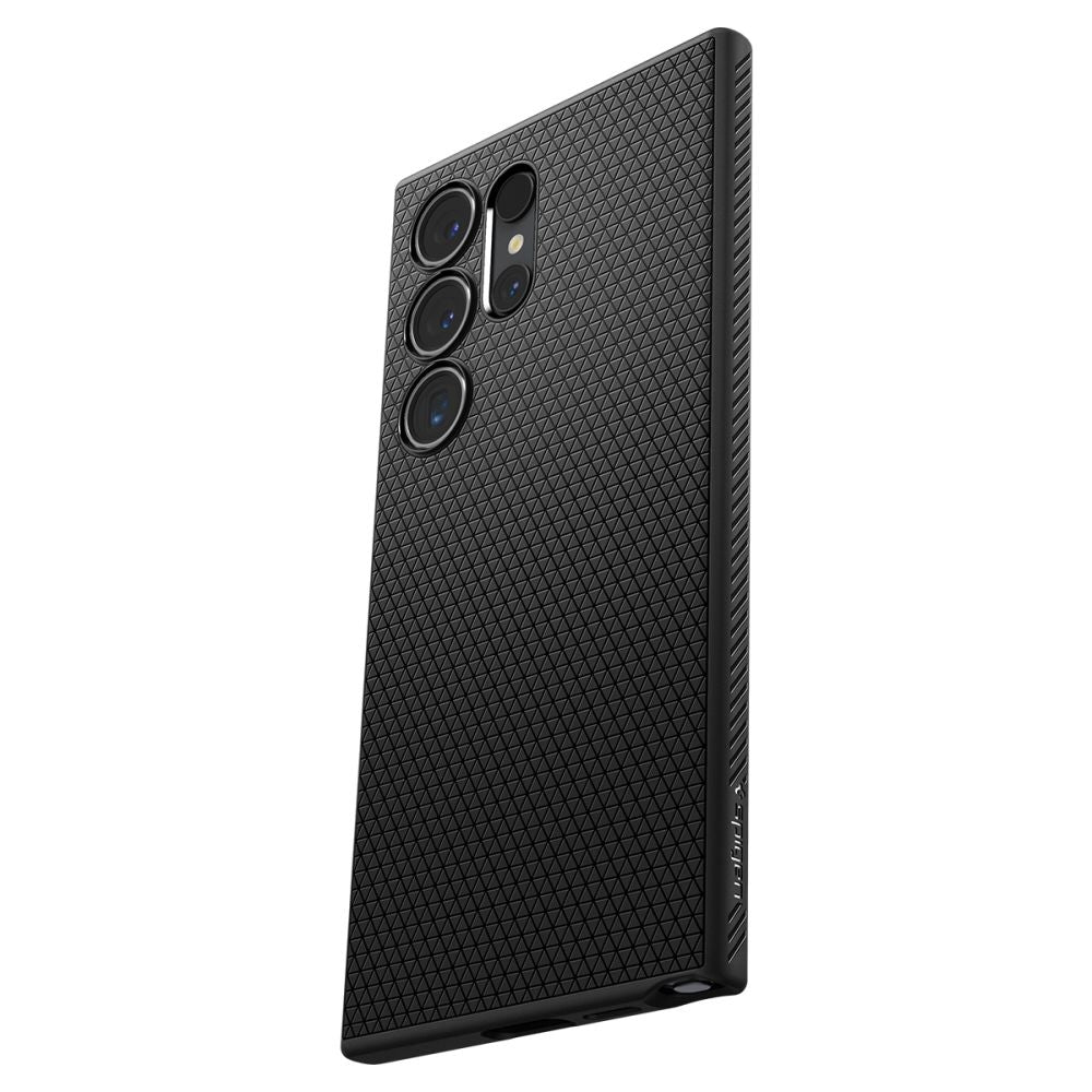 Θήκη Σιλικόνης - Samsung Galaxy S24 Ultra - Spigen Liquid Air - Matte Black (ACS07287)
