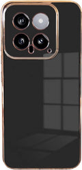 Θήκη Σιλικόνης - Xiaomi 14 - Bodycell Gold Plated - Black (5206015074318)