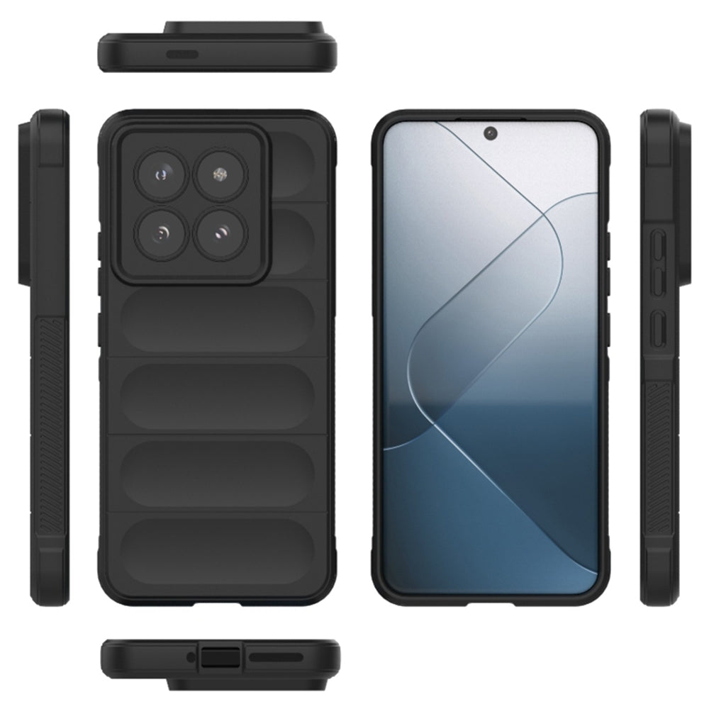 Θήκη Σιλικόνης - Xiaomi 14 Pro - Techsuit Magic Shield - Black (5949419110625)