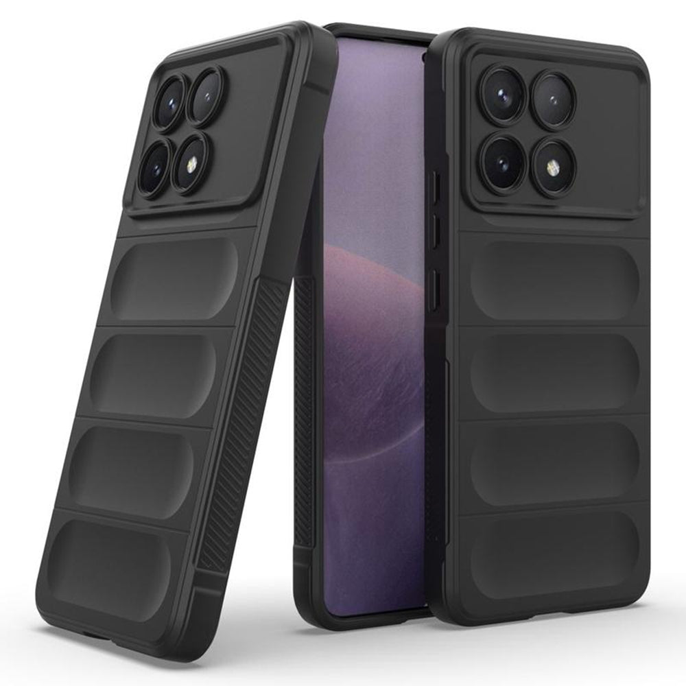 Θήκη Σιλικόνης - Xiaomi Poco X6 Pro - Techsuit Magic Shield - Black (5949419109902)