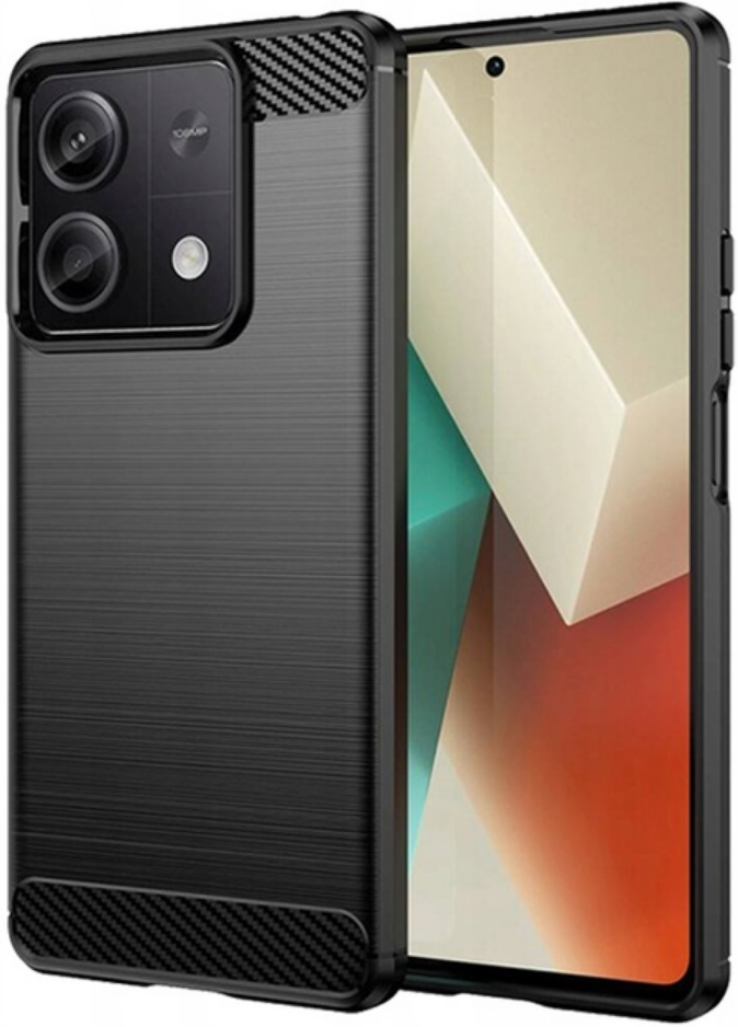Θήκη Σιλικόνης - Xiaomi Redmi Note 13 5G - Spacecase Carbon - Black (5905719109073)