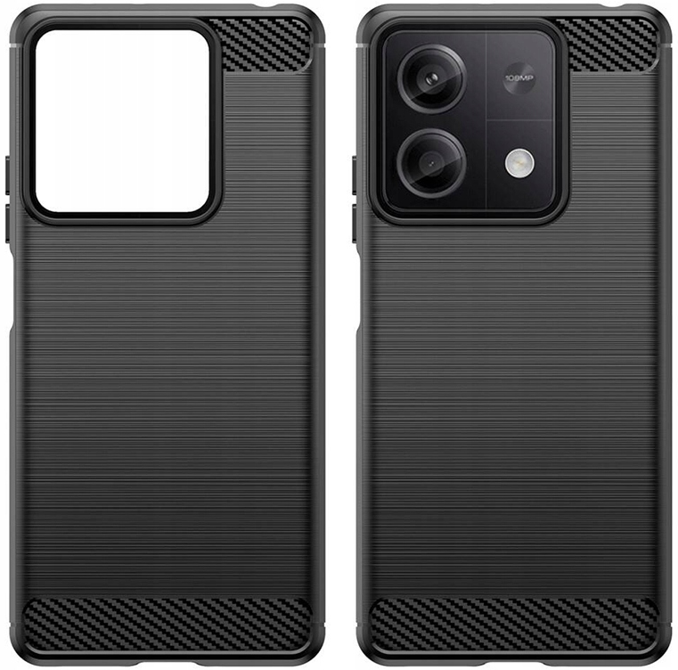 Θήκη Σιλικόνης - Xiaomi Redmi Note 13 5G - Spacecase Carbon - Black (5905719109073)
