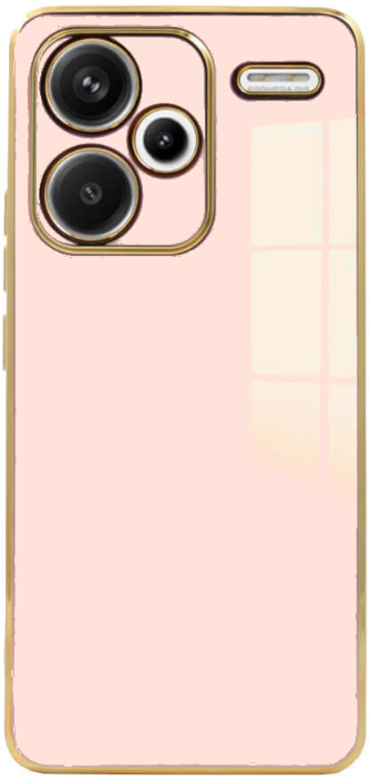 Θήκη Σιλικόνης - Xiaomi Redmi Note 13 Pro Plus - Bodycell Gold Plated - Pink (5206015074530)