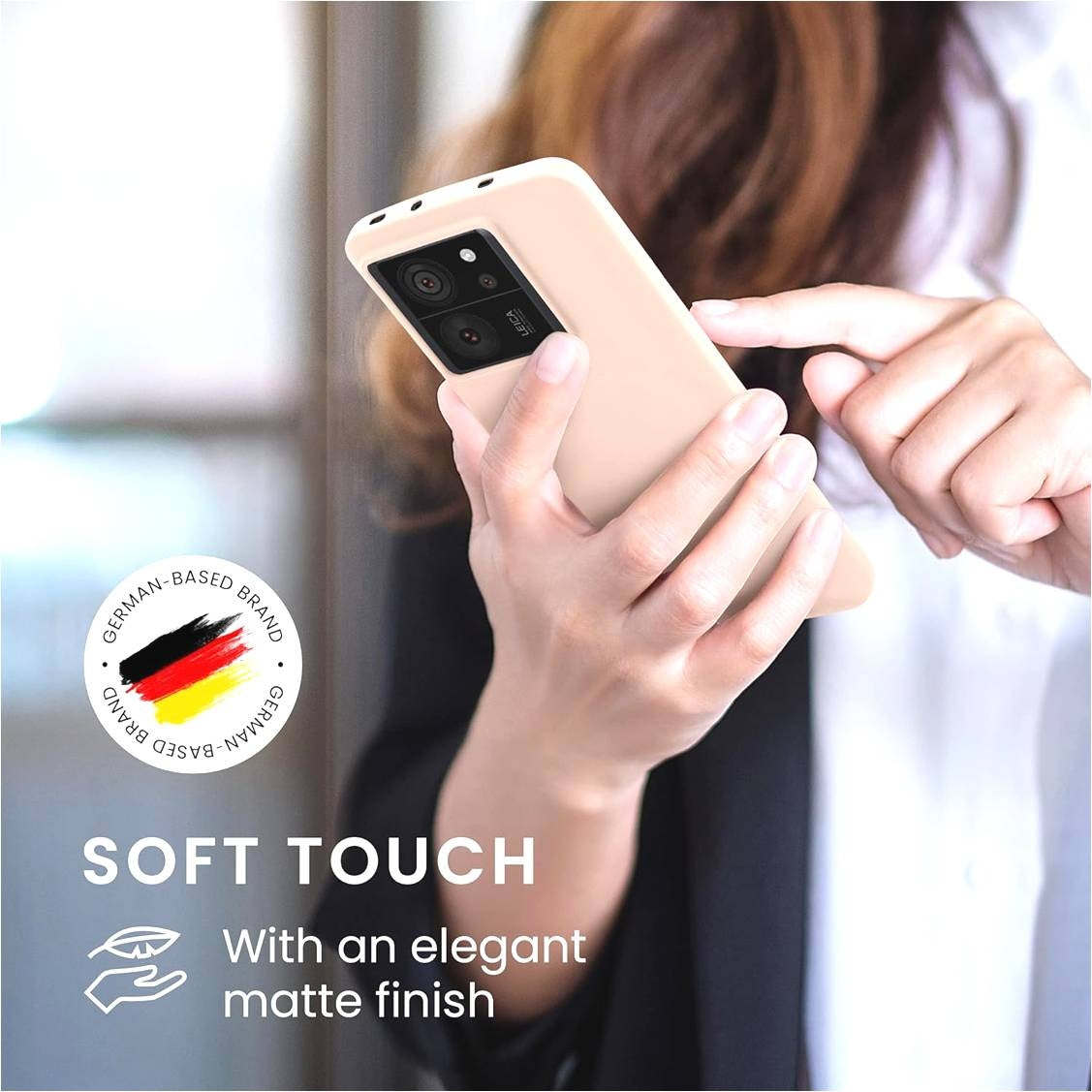 Θήκη Xiaomi 13T / 13T Pro - KWmobile TPU Case Σιλικόνης - Coconut Swirl (KWM000020IV006C)
