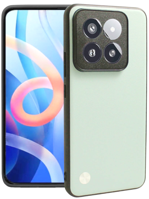 Θήκη Xiaomi 14 Pro - Bodycell Vegan Cover Σκληρή - Light Green (5206015077395)