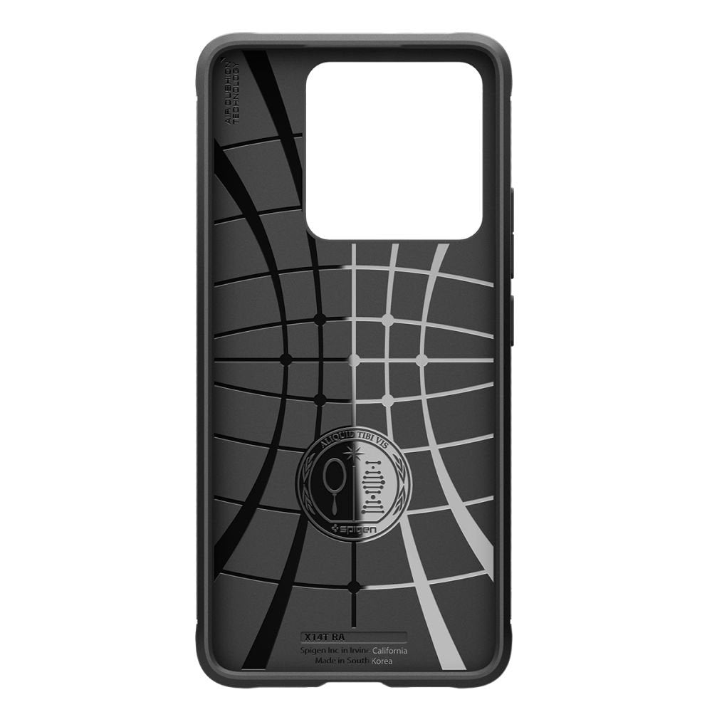 Θήκη Xiaomi 14T Pro Spigen Rugged Armor Ανθεκτική Σιλικόνης - Matte Black (ACS08858)