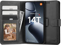 Θήκη Xiaomi 14T Pro - Tech-Protect Wallet Πορτοφόλι - Black (5906302371280)