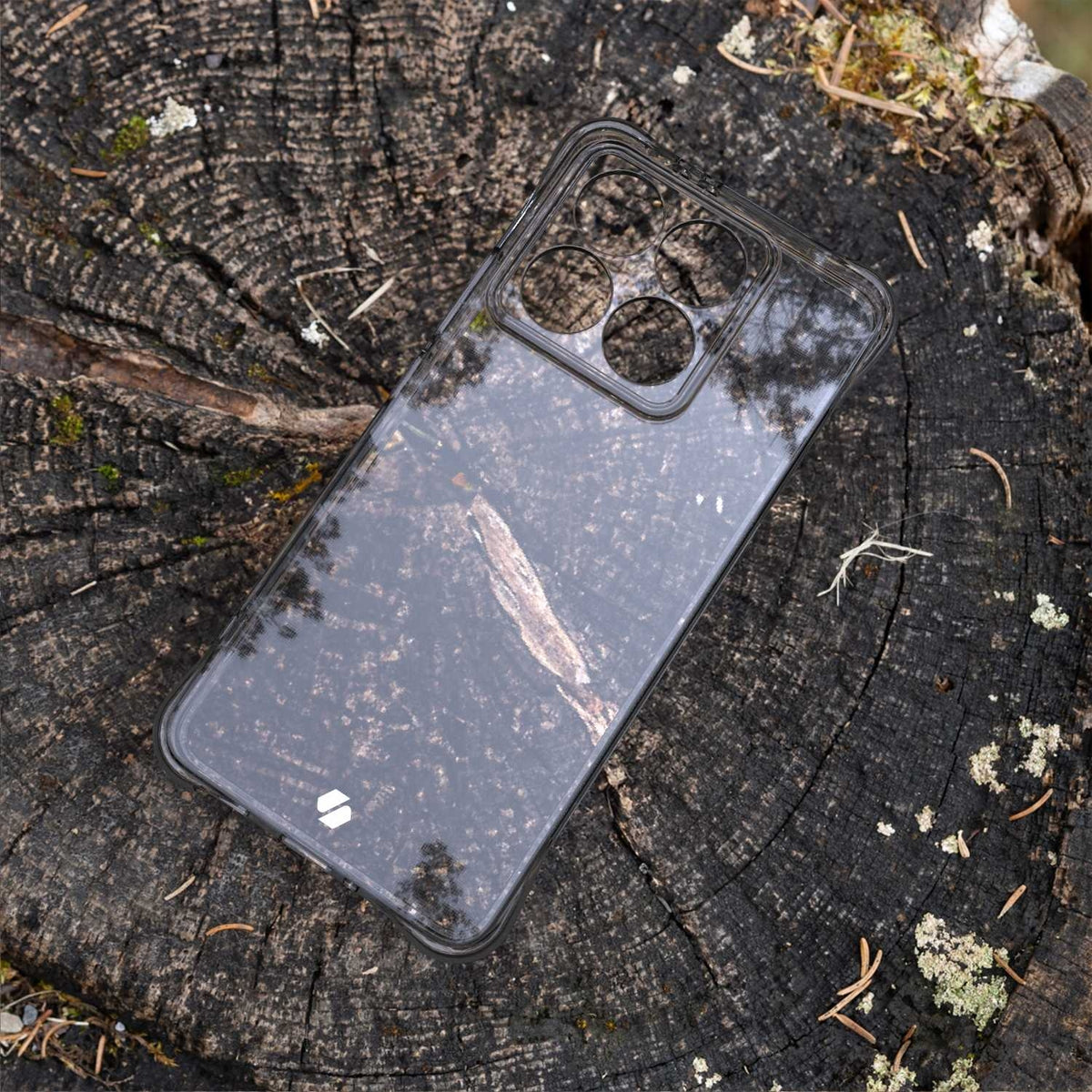 Θήκη Xiaomi 14T Spacecase Anti-Shock Διάφανη Σιλικόνης 1mm - Clear (5905719112981)