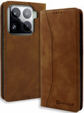 Θήκη Xiaomi 15 Bodycell Book Case Πορτοφόλι - Brown (5206015079955)