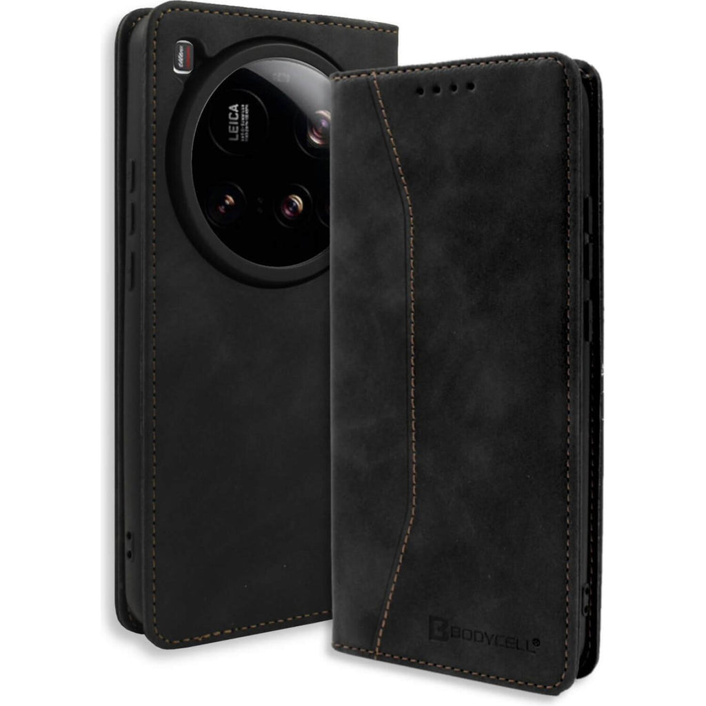 Θήκη Xiaomi 15 Ultra Bodycell Book Case Πορτοφόλι - Black (5206015082146)