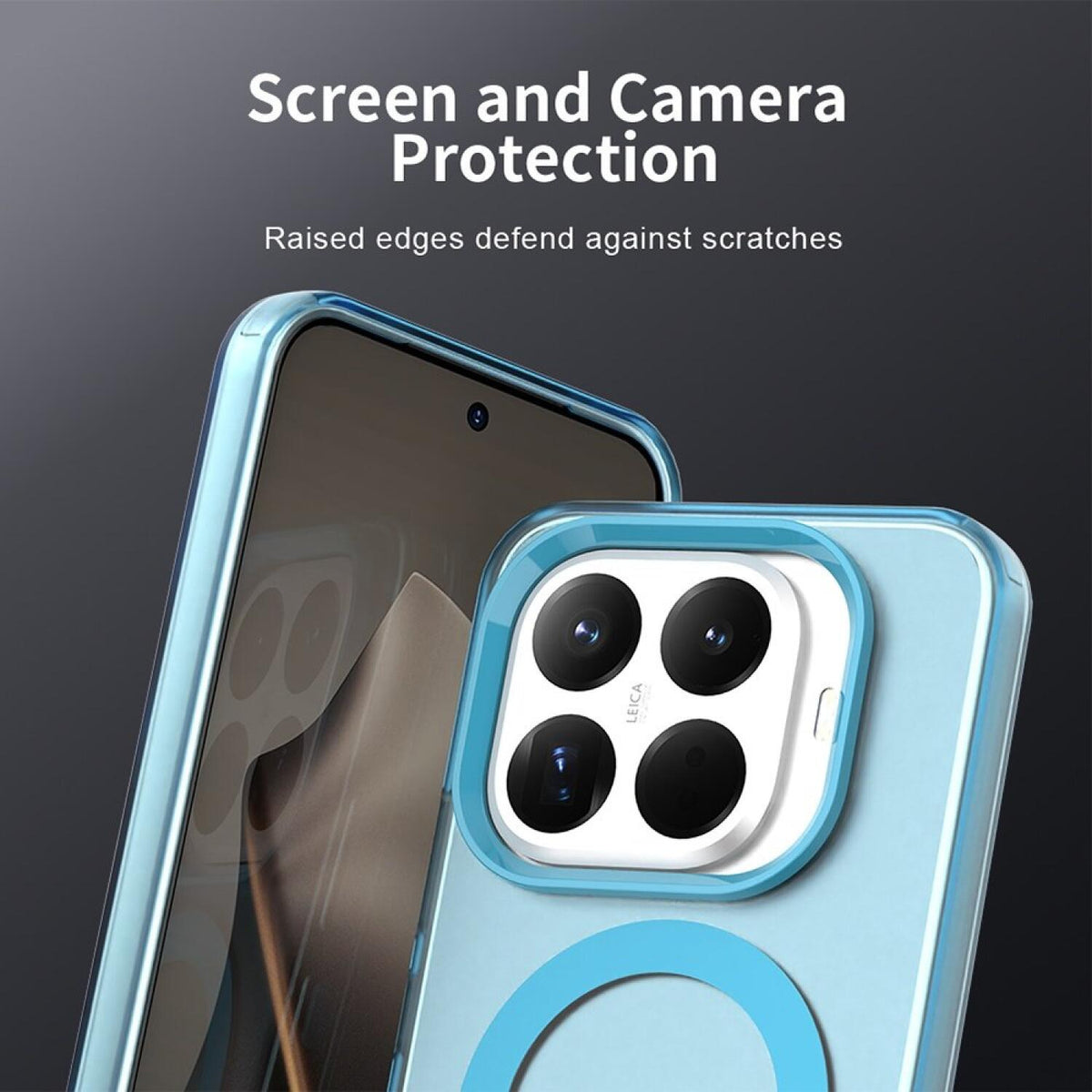 Θήκη Xiaomi 15T Pro Techsuit CandyCase Σκληρή Ημιδιάφανη με MagSafe - Blue (5949419344716)