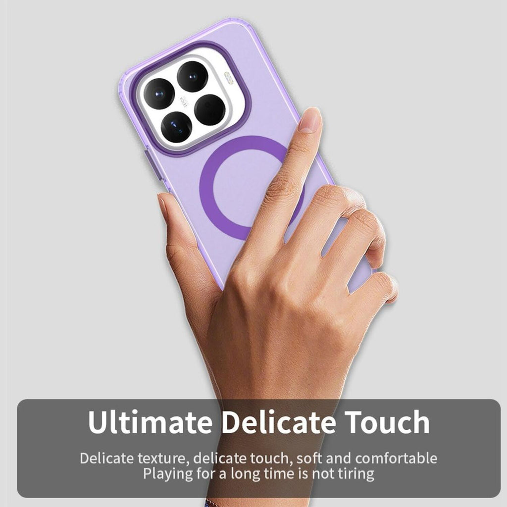 Θήκη Xiaomi 15T Pro Techsuit CandyCase Σκληρή Ημιδιάφανη με MagSafe - Purple (5949419344709)