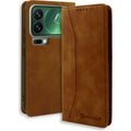 Θήκη Xiaomi 17 Pro Max Bodycell Book Case Πορτοφόλι - Brown (5206015084546)