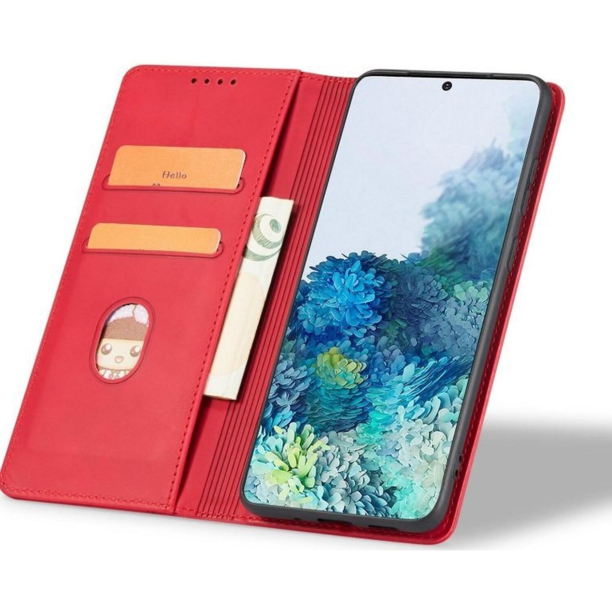 Θήκη Xiaomi 17 Ultra Bodycell Book Case Πορτοφόλι - Red (5206015086137)