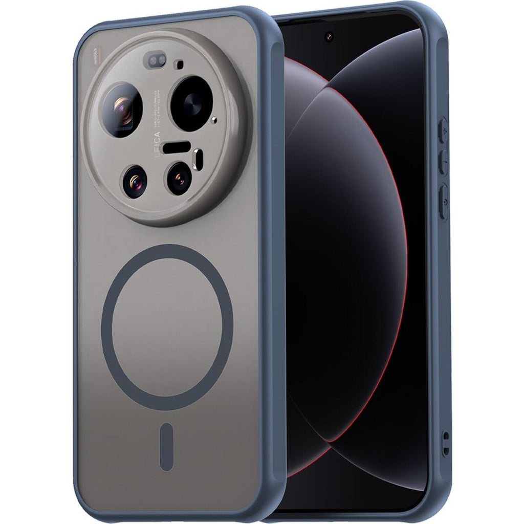 Θήκη Xiaomi 17 Ultra Techsuit HaloFrost II MagSafe Σκληρή Ημιδιάφανη με MagSafe - Navy Blue (5949419361768)