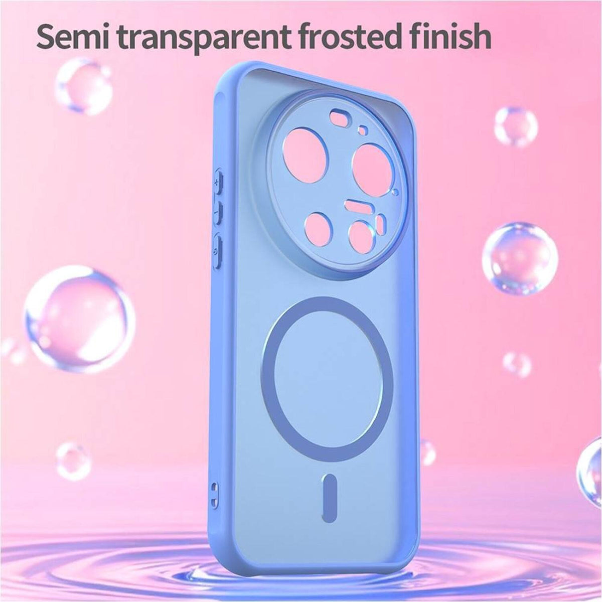 Θήκη Xiaomi 17 Ultra Techsuit HaloFrost II MagSafe Σκληρή Ημιδιάφανη με MagSafe - Sky Blue (5949419362321)