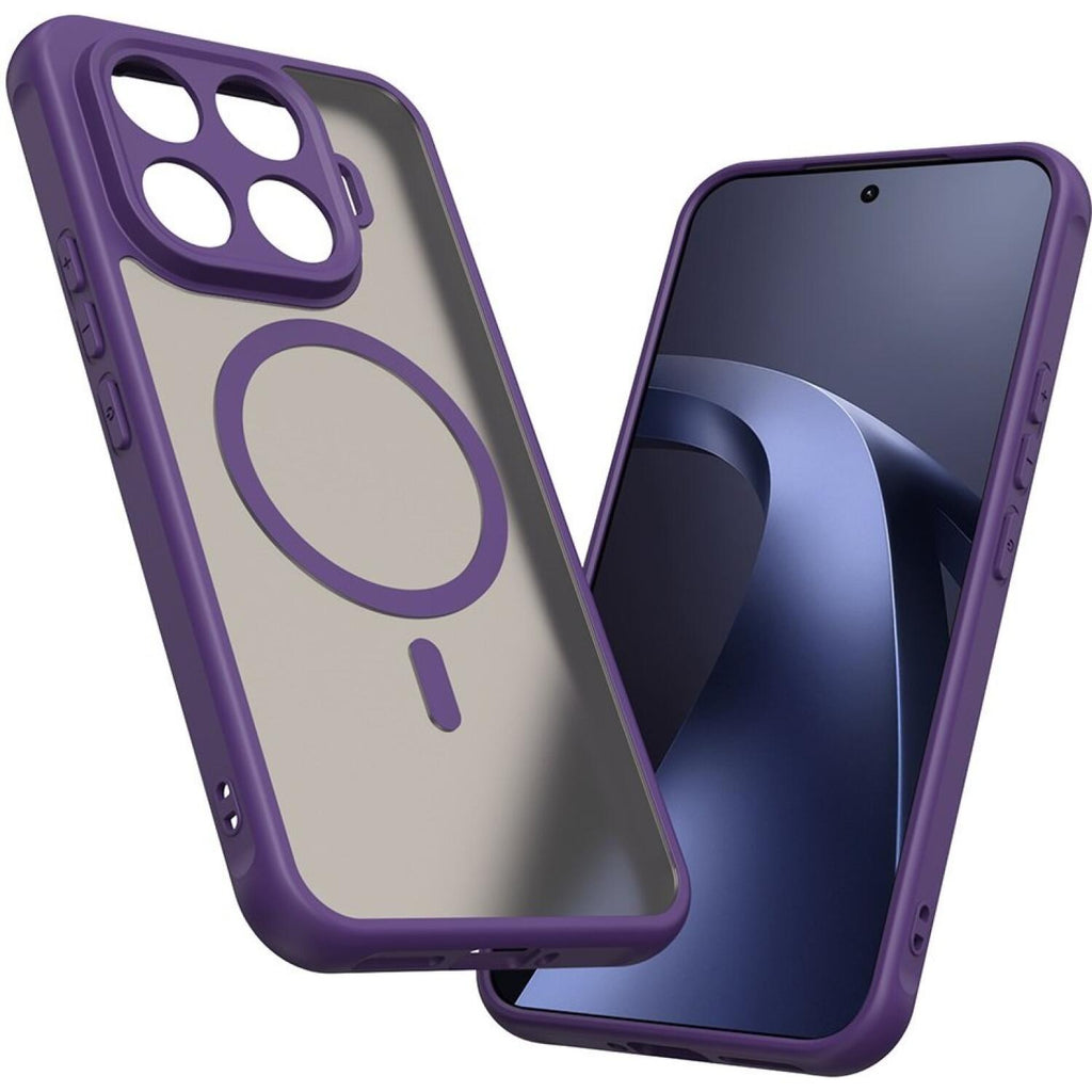 Θήκη Xiaomi 17T Pro Techsuit HaloFrost II MagSafe Σκληρή Ημιδιάφανη με MagSafe - Purple (5949419376458)