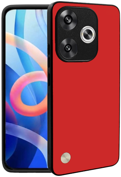 Θήκη Xiaomi Poco F6 Bodycell Vegan Cover Σκληρή - Red (5206015078286)