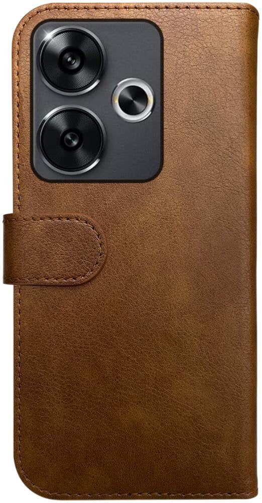 Θήκη Xiaomi Poco F6 Rosso Element PU Πορτοφόλι - Brown (8719246458262)