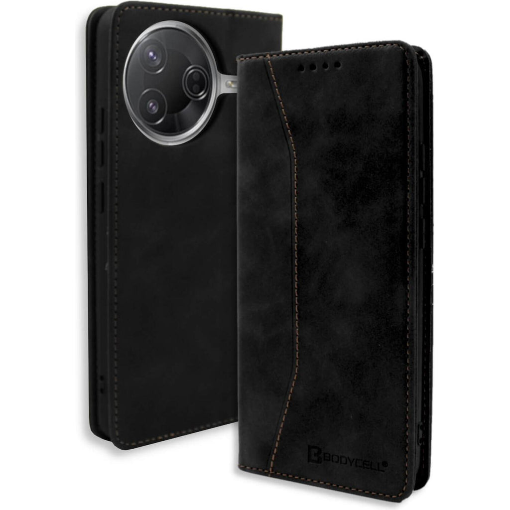 Θήκη Xiaomi Poco F7 Pro Bodycell Book Case Πορτοφόλι - Black (5206015082269)