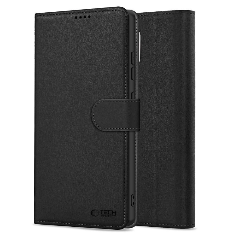 Θήκη Xiaomi Poco F7 Tech-Protect Wallet Πορτοφόλι - Black (5906302330720)