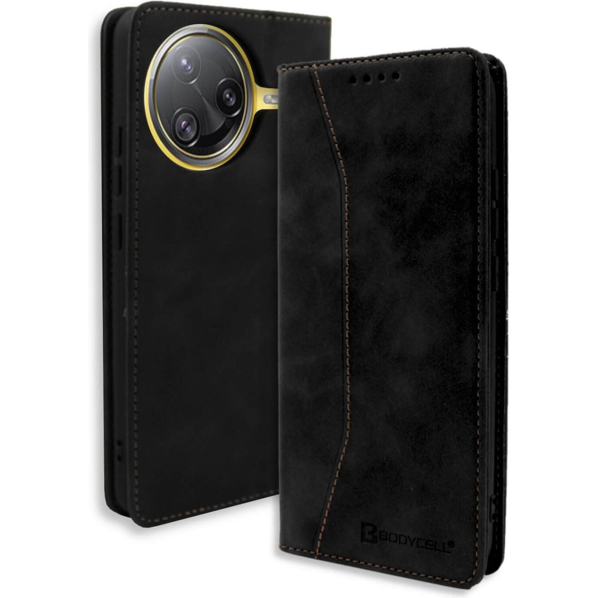 Θήκη Xiaomi Poco F7 Ultra Bodycell Book Case Πορτοφόλι - Black (5206015082290)