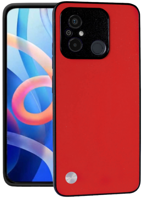 Θήκη Xiaomi Redmi 12C - Bodycell Vegan Cover Σκληρή - Red (5206015078484)
