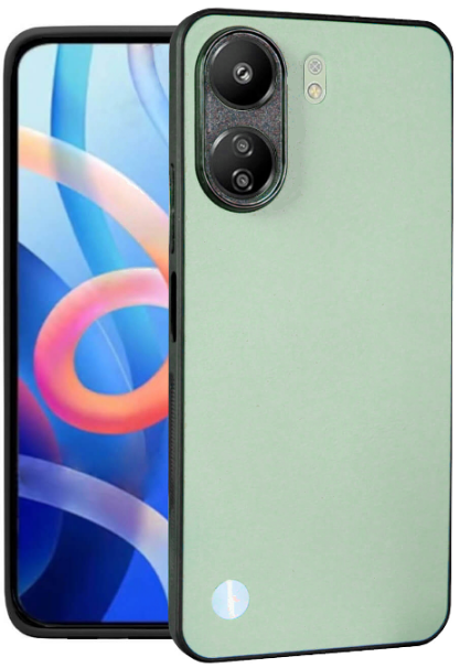 Θήκη Xiaomi Redmi 13C 4G / Poco C65 Bodycell Vegan Cover Σκληρή - Light Green (5206015078514)