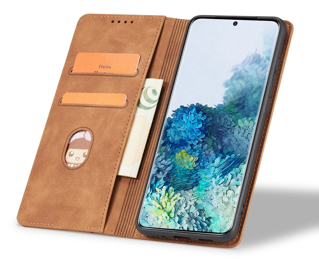 Θήκη Xiaomi Redmi 14C / Poco C75 Bodycell Book Case Πορτοφόλι - Brown (5206015080043)