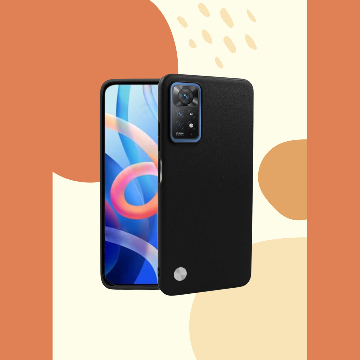 Θήκη Xiaomi Redmi Note 11 Pro / Redmi Note 12 Pro 4G Bodycell Vegan Cover Σκληρή - Black (5206015077579)