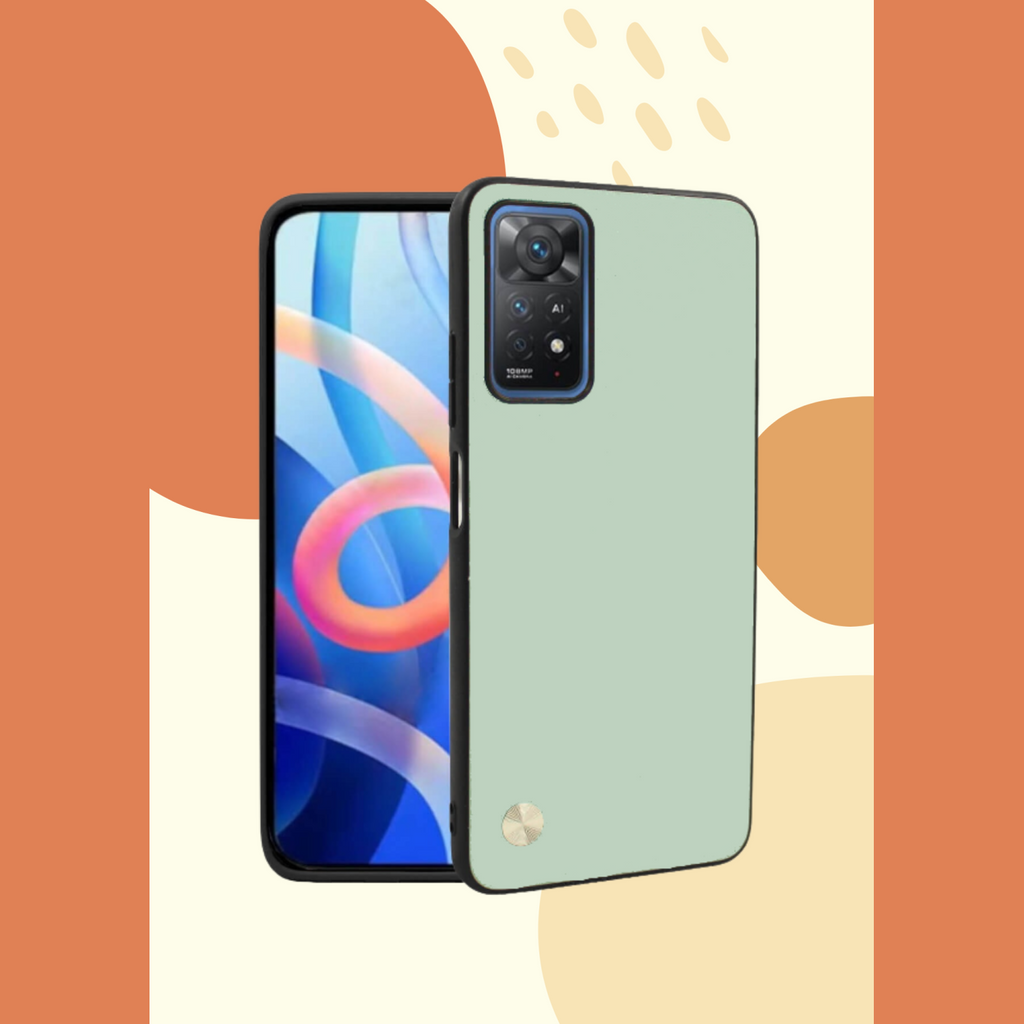 Θήκη Xiaomi Redmi Note 11 Pro / Redmi Note 12 Pro 4G Bodycell Vegan Cover Σκληρή - Light Green (5206015077593)