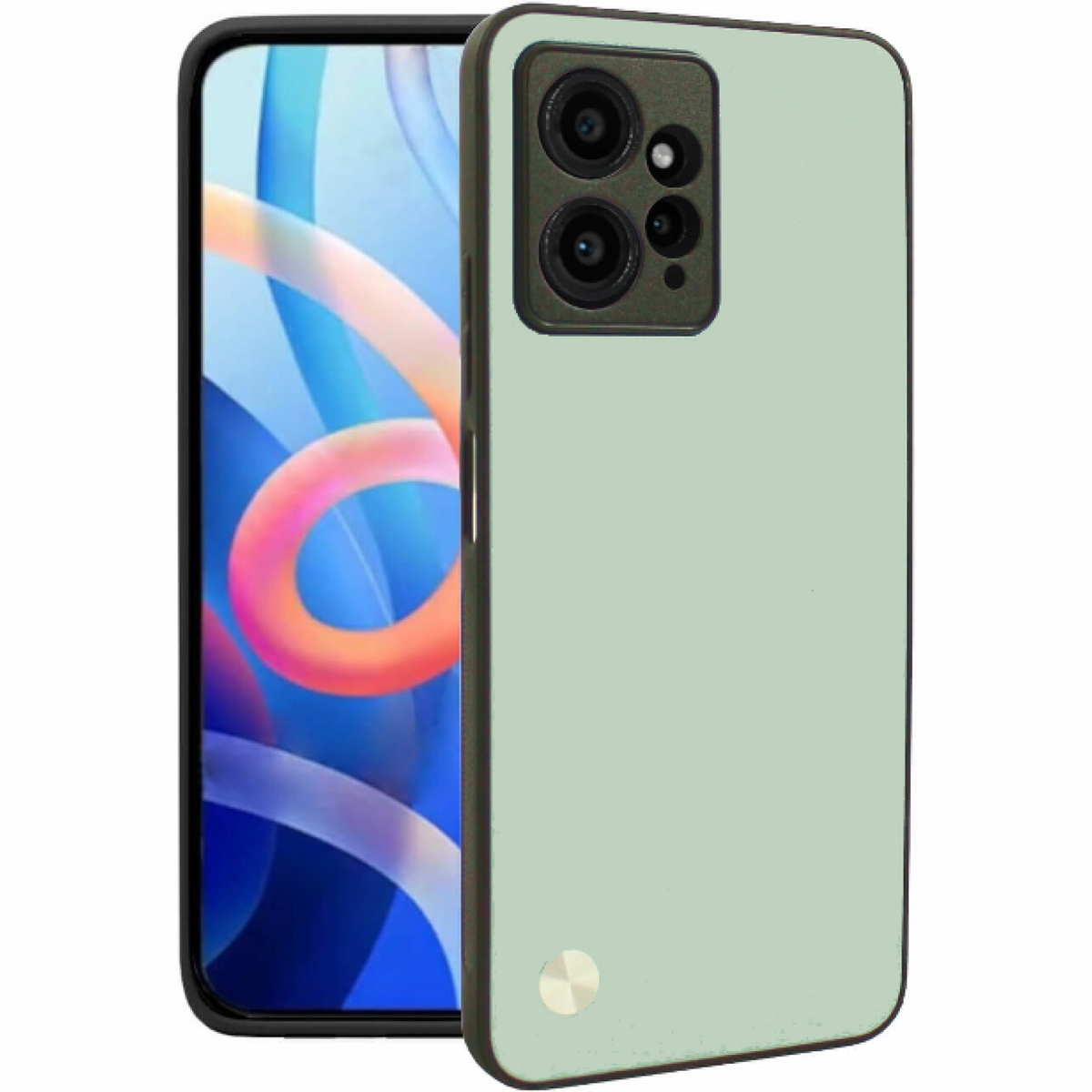 Θήκη Xiaomi Redmi Note 12 4G Bodycell Vegan Cover Σκληρή - Light Green (5206015077678)