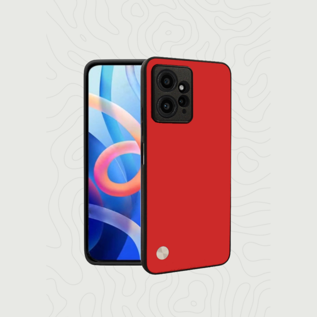 Θήκη Xiaomi Redmi Note 12 4G Bodycell Vegan Cover Σκληρή - Red (5206015077685)