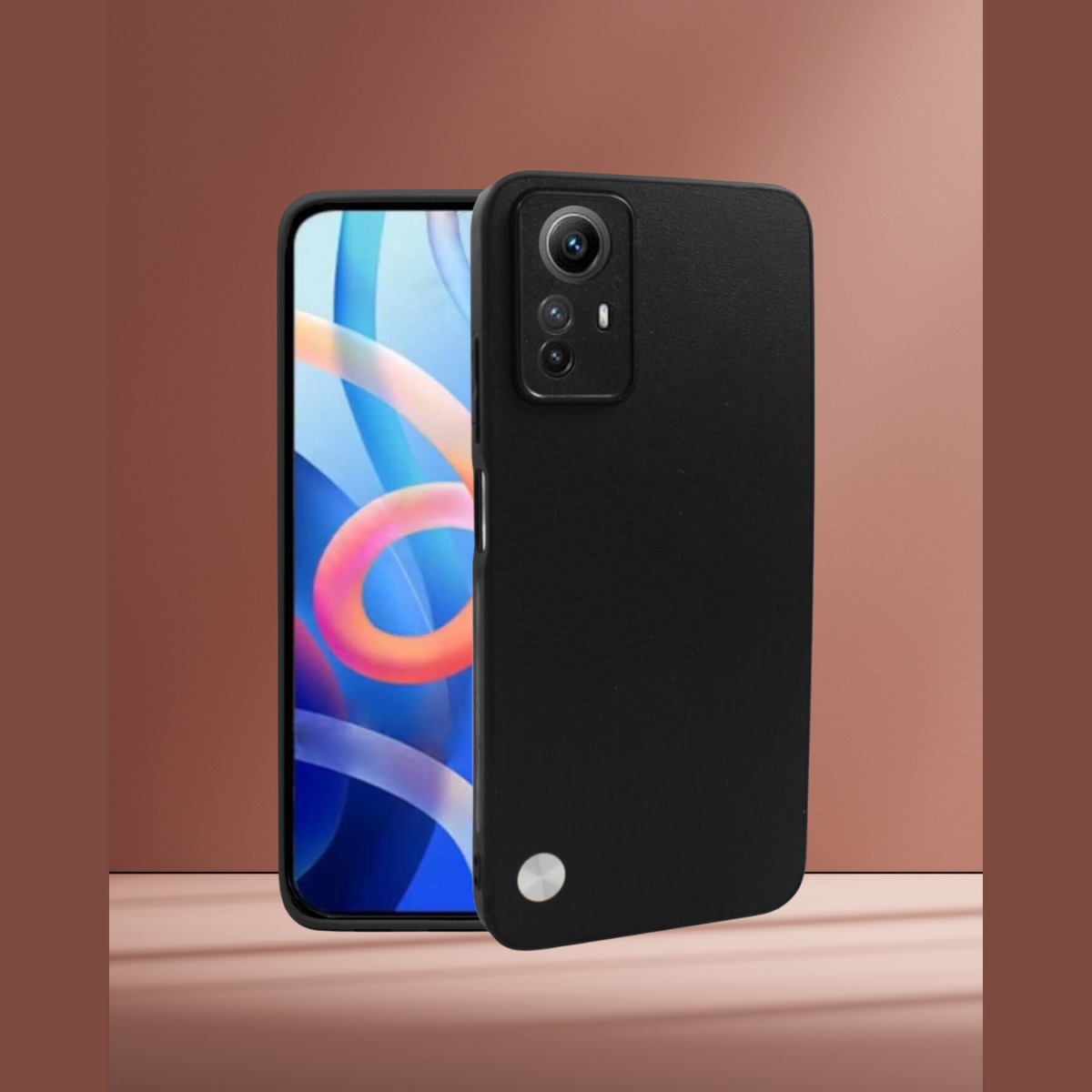 Θήκη Xiaomi Redmi Note 12S Bodycell Vegan Cover Σκληρή - Black (5206015077814)