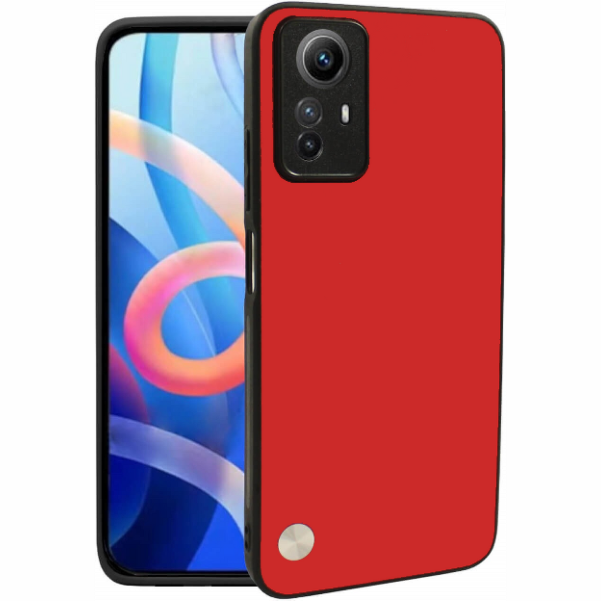Θήκη Xiaomi Redmi Note 12S Bodycell Vegan Cover Σκληρή - Red (5206015077845)