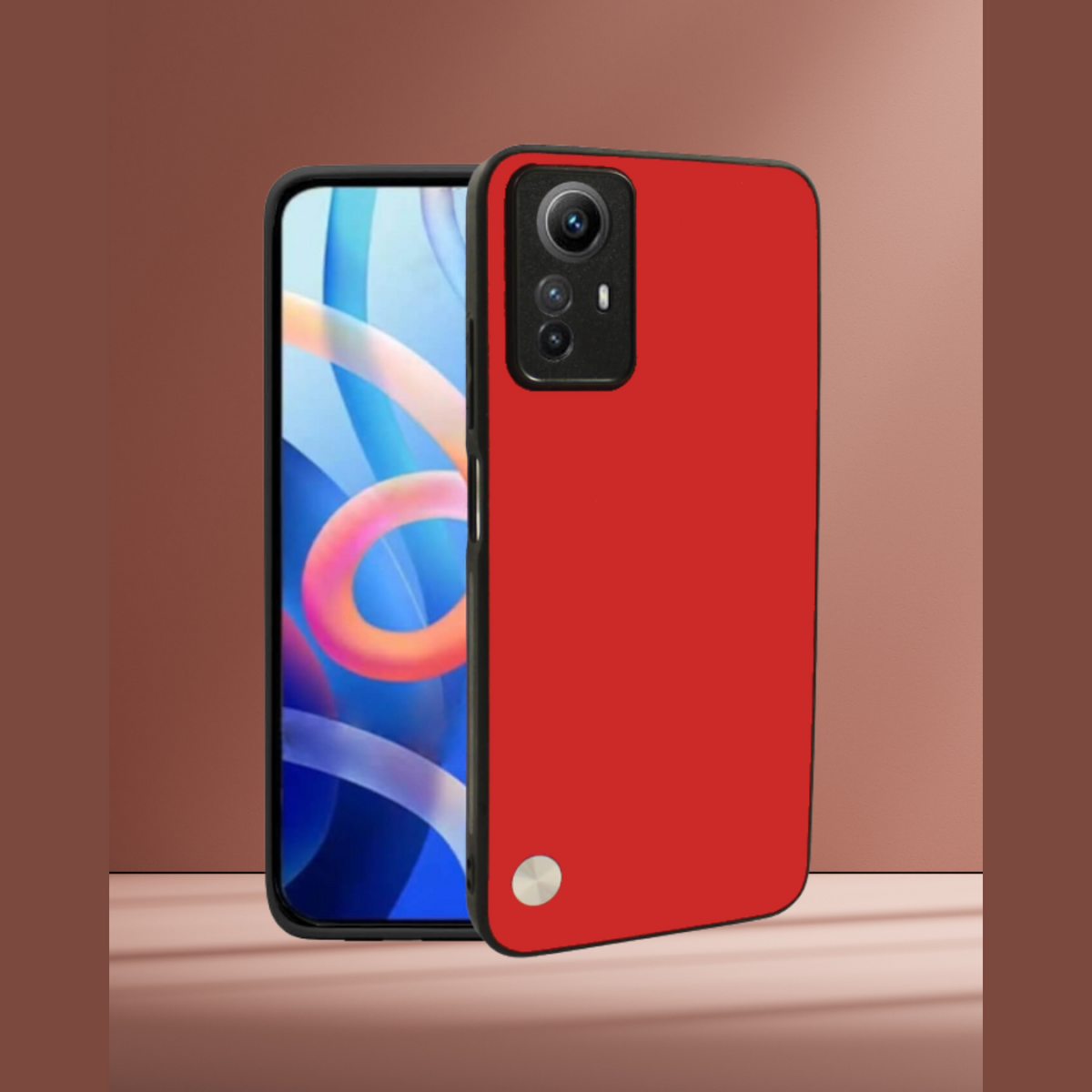 Θήκη Xiaomi Redmi Note 12S Bodycell Vegan Cover Σκληρή - Red (5206015077845)