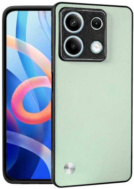Θήκη Xiaomi Redmi Note 13 5G - Bodycell Vegan Cover Σκληρή - Light Green (5206015077913)