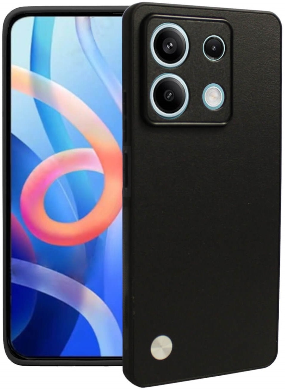 Θήκη Xiaomi Redmi Note 13 Pro 5G / Poco X6 - Bodycell Vegan Cover Σκληρή - Black (5206015077975)