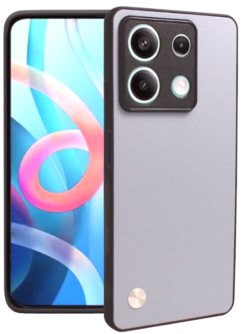 Θήκη Xiaomi Redmi Note 13 Pro 5G / Poco X6 - Bodycell Vegan Cover Σκληρή - Light Blue (5206015077982)