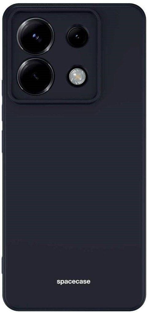 Θήκη Xiaomi Redmi Note 13 Pro 5G / Poco X6 Spacecase Silicone Case Σιλικόνης - Black (5905719107963)