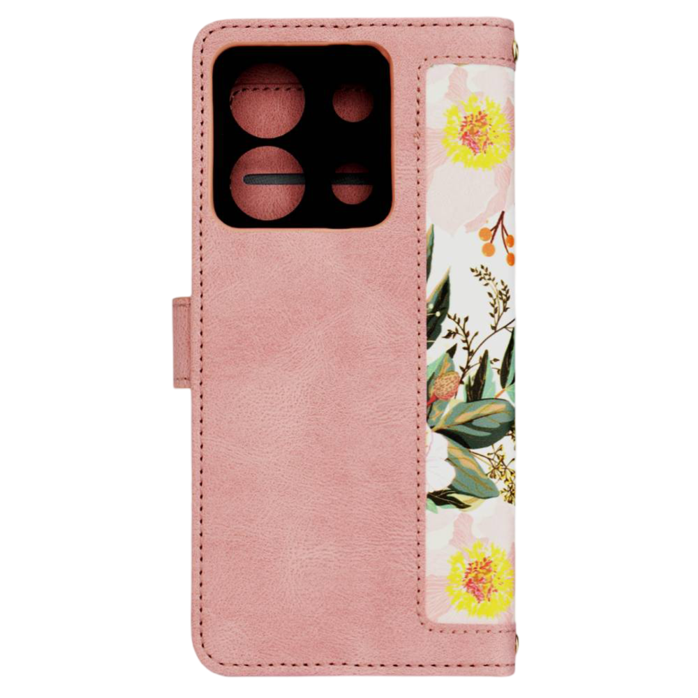 Θήκη Xiaomi Redmi Note 13 Pro 5G / Poco X6 Techsuit FlipCraft Πορτοφόλι από Οικολογικό Δέρμα με Αποσπώμενο Λουράκι Χειρός - S