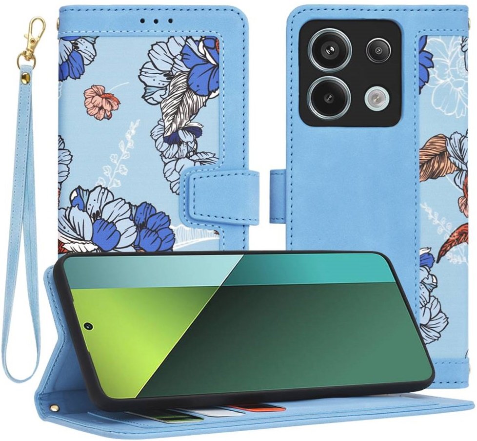 Θήκη Xiaomi Redmi Note 13 Pro 5G / Poco X6 Techsuit FlipCraft Πορτοφόλι από Οικολογικό Δέρμα με Αποσπώμενο Λουράκι Χειρός - V